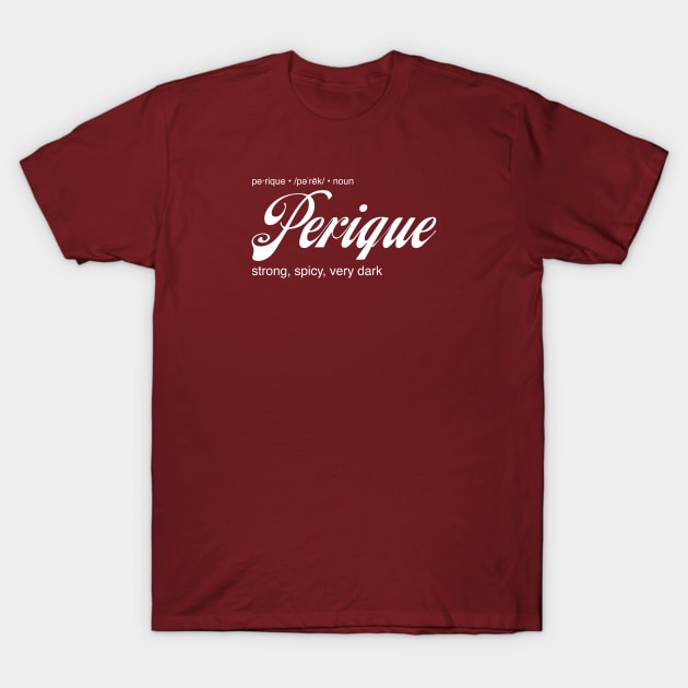 Perique Pipe Tobacco T-Shirt by Eugene and Jonnie Tee's
